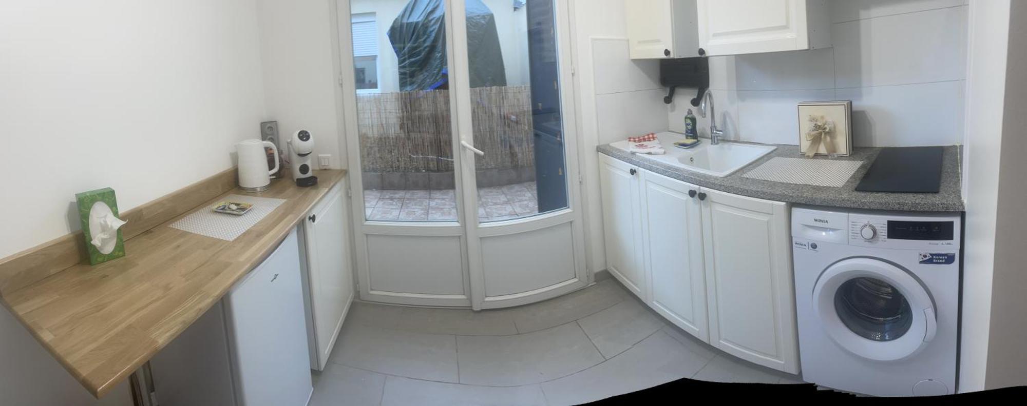 Appartement- Studio Avec Terrasse Gagny Exterior foto